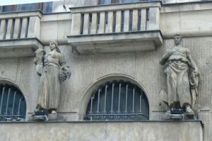 Art Nouveau Architectural detail.