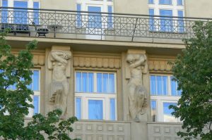 Balcony from which Vaclav Havel declared Czechoslovakia a free country