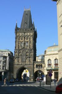 The Black Tower is one of the oldest existing buildings