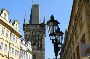 The Black Tower is one of the oldest existing buildings