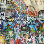 The Lennon Wall is a wall in Prague, Czech Republic.