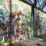 The Lennon Wall is a wall in Prague, Czech Republic.