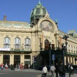 Famous art nouveau Municipal House concert hall.