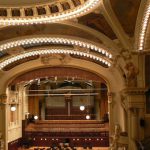Interior of Municipal House concert hall.