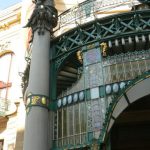 Entry portico of Municipal House.