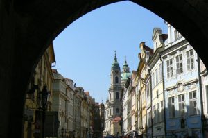 Old Town buildings.