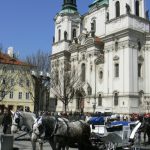 St. Nicholas church in old town square offers classical music