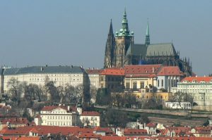 St Vitus Cathedral at Prague Castle. Prague Castle is one