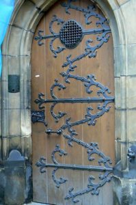 Side door into St Vitus Cathedral.