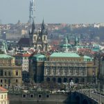 View over Prague Old Town.