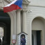 Entry portal to Prague Castle.