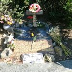 Located in Wenceslas Square are the memorials to two young