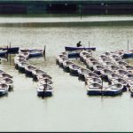 Boats on a lake.