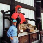 Statue of Buddha in death at Todai-ji Buddhist Temple to