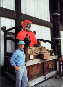 Statue of Buddha in death at Todai-ji Buddhist Temple to