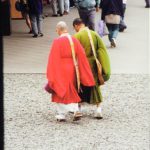Buddhist costumes.