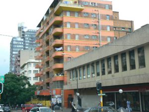 Central Joburg downtown apartments.