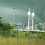 The Nelson Mandela Bridge in Joburg.