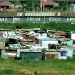 The poorest slums of Soweto.