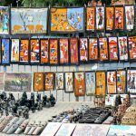 Souvenirs for sale outside the Pierterson Museum.