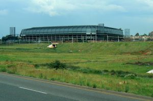 Another new stadium being built for the 2010 Soccer World