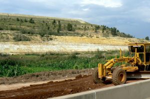 Roadways are being improved for the 2010 Soccer World Cup