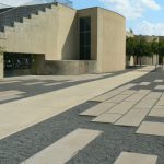 Exterior of the Apartheid Museum.