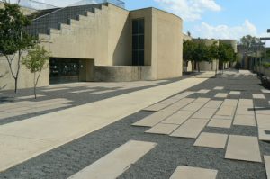 Exterior of the Apartheid Museum.