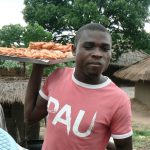 Scenes along the bus ride to Ilha de Mocambique: food