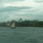 Coastal view of Ilha de Mocambique.