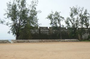 Portuguese San Sebastian fortress built 16th century.