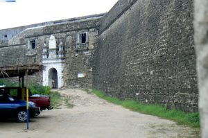 Portuguese San Sebastian fortress built 16th century.