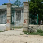 Hospital entrance.