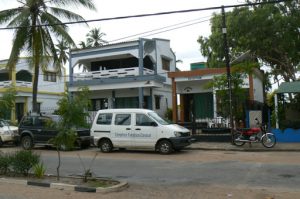 One of several small hotels in Pemba, Complexo Turistico Corocol.