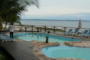 Swimming pool at Nautilus Beach Hotel.
