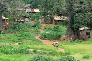 Local village life is mostly poor but only by comparison