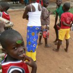 Children at Arcos-Iris Ministries orphanage; there are about 200 children