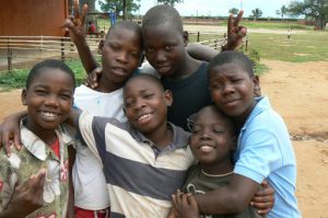 Children at Arcos-Iris Ministries orphanage.