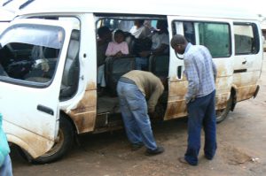 From Cuamba to Mandimba via decrepit crowded minibus.  Here