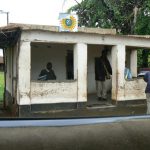 Police checkpoint on the edge of Cuamba; took about half