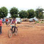 Mandimba bus terminal; only bicycle taxis or over-priced private cars