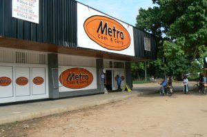 Supermarket in Mangochi, Malawi.