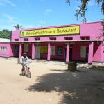 Local Resthouse and Restaurant in Mangochi, market.