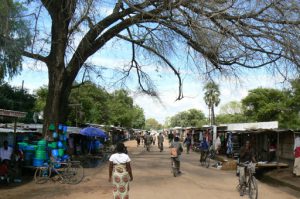 In Mangochi market.