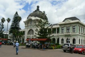 The train station was built in the beginning of the