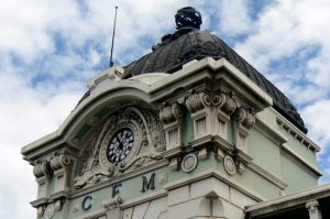 The train station was built in the beginning of the