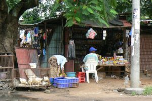 Small local shop.