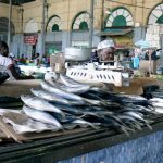 Central Municipal market fish vendors.