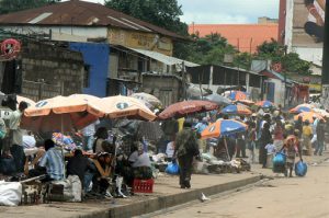 Street market.