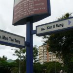 Street names left over from Mozambique’s socialist days.